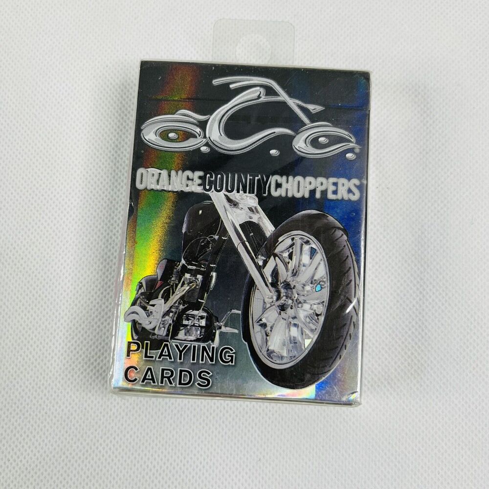 5 for $25/‎ Orange County Chopper OCC Playing Cards Deck USPCC - new/sealed
